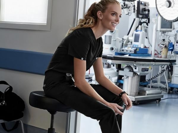 Figs Catarina Scrub Top