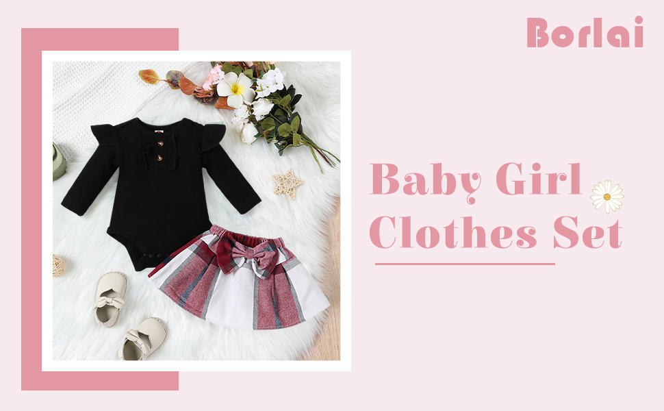 Baby Girl Clothes Set