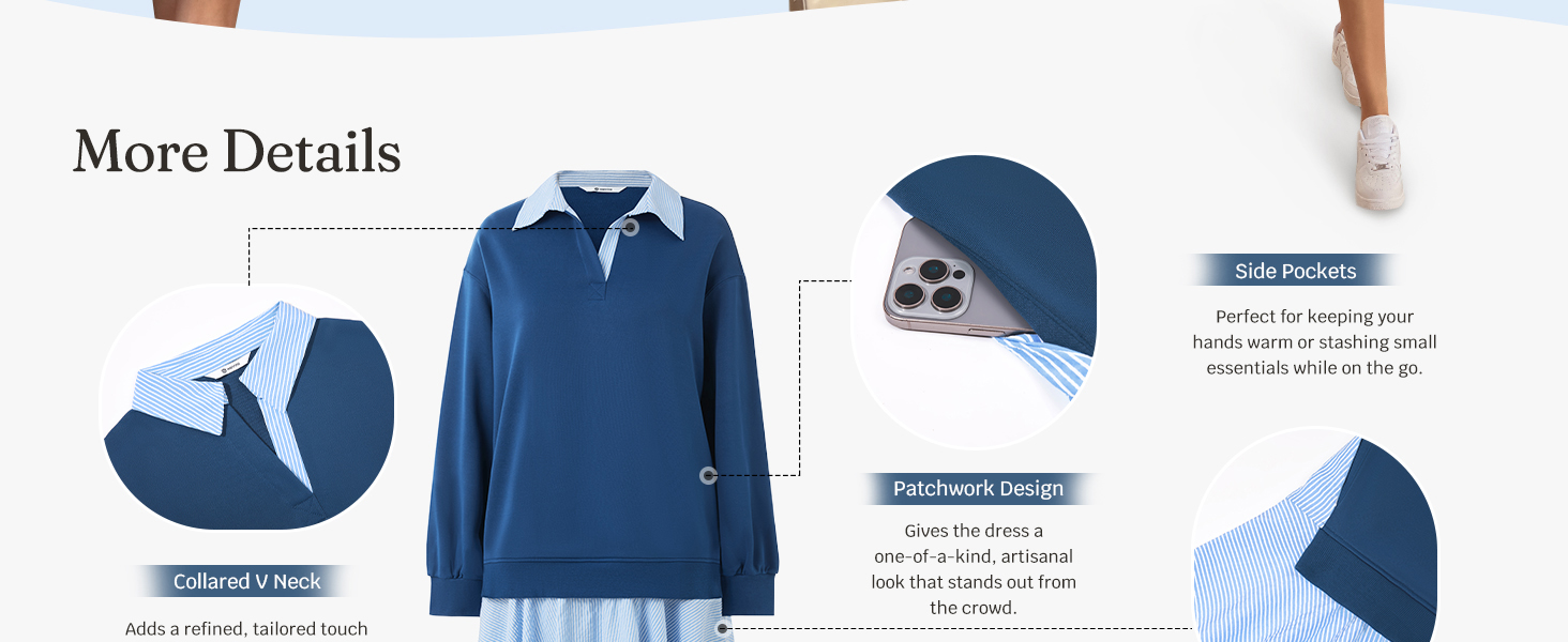 sweatshirt mini dress