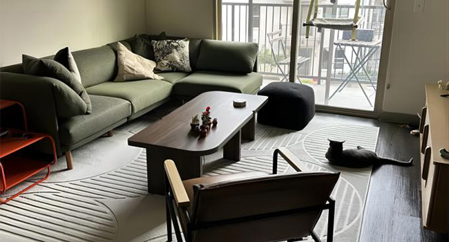 square coffee table