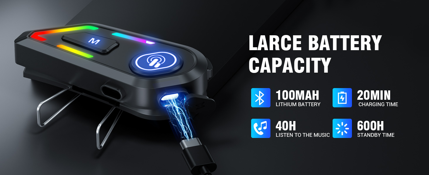 Motorcycle Helmet Bluetooth Headset