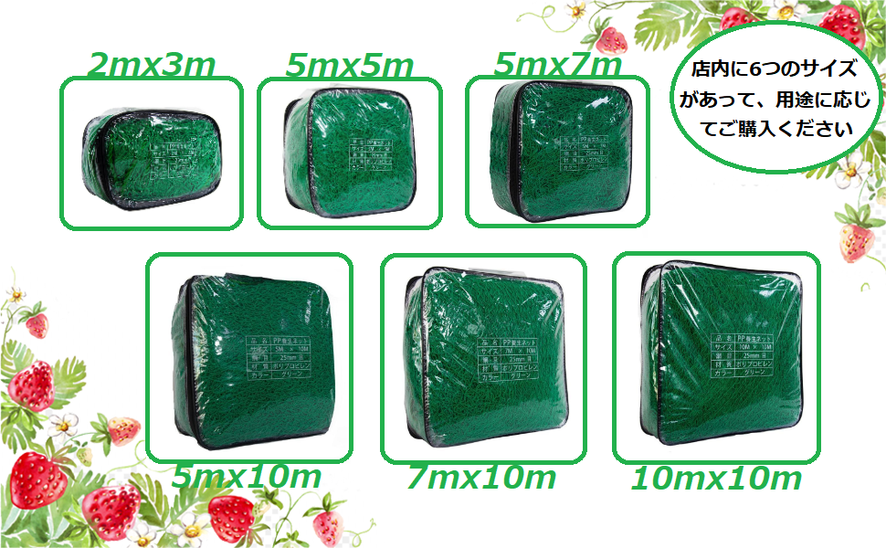 Amazon.co.jp: グリーンネット 2m×3m 25mm目 防鳥ネット 防獣