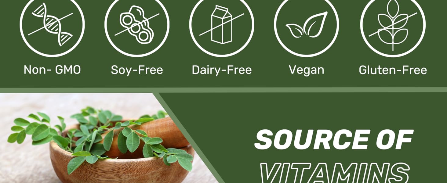 moringa, sea moss, dairy free, gluten free, high potency moringa