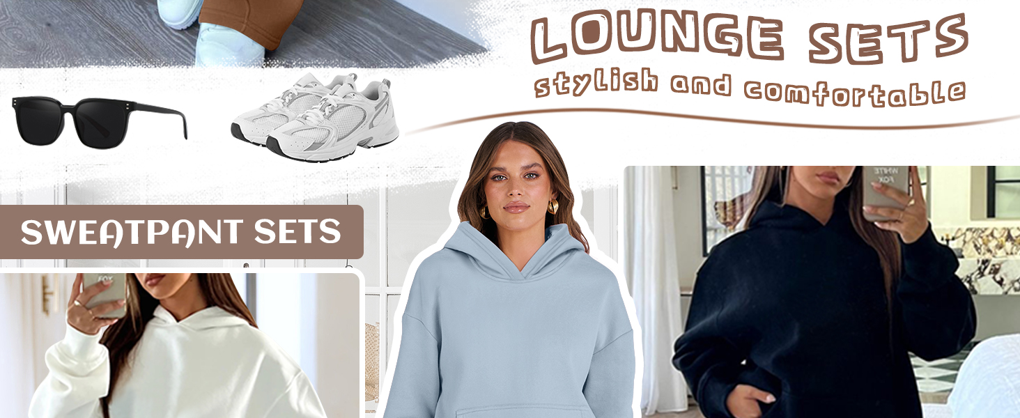 Caracilia Women's 2 Piece Outfits Sweatsuit