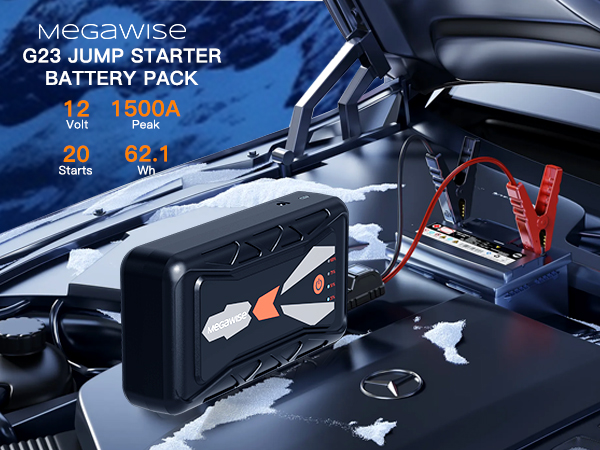 iGame 1500 ホバースピーダー Amazon.com: MEGAWISE 1500A Peak 16800mAh Car Battery Jump
