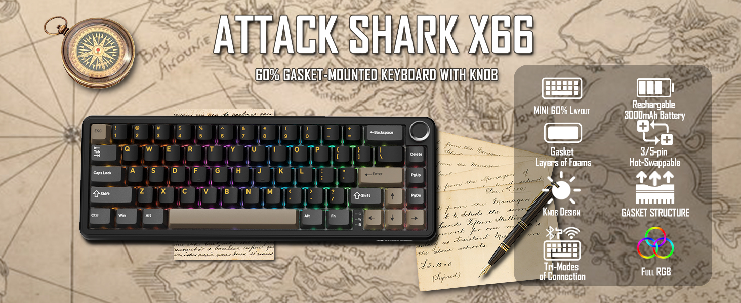 Clavier de jeu X66