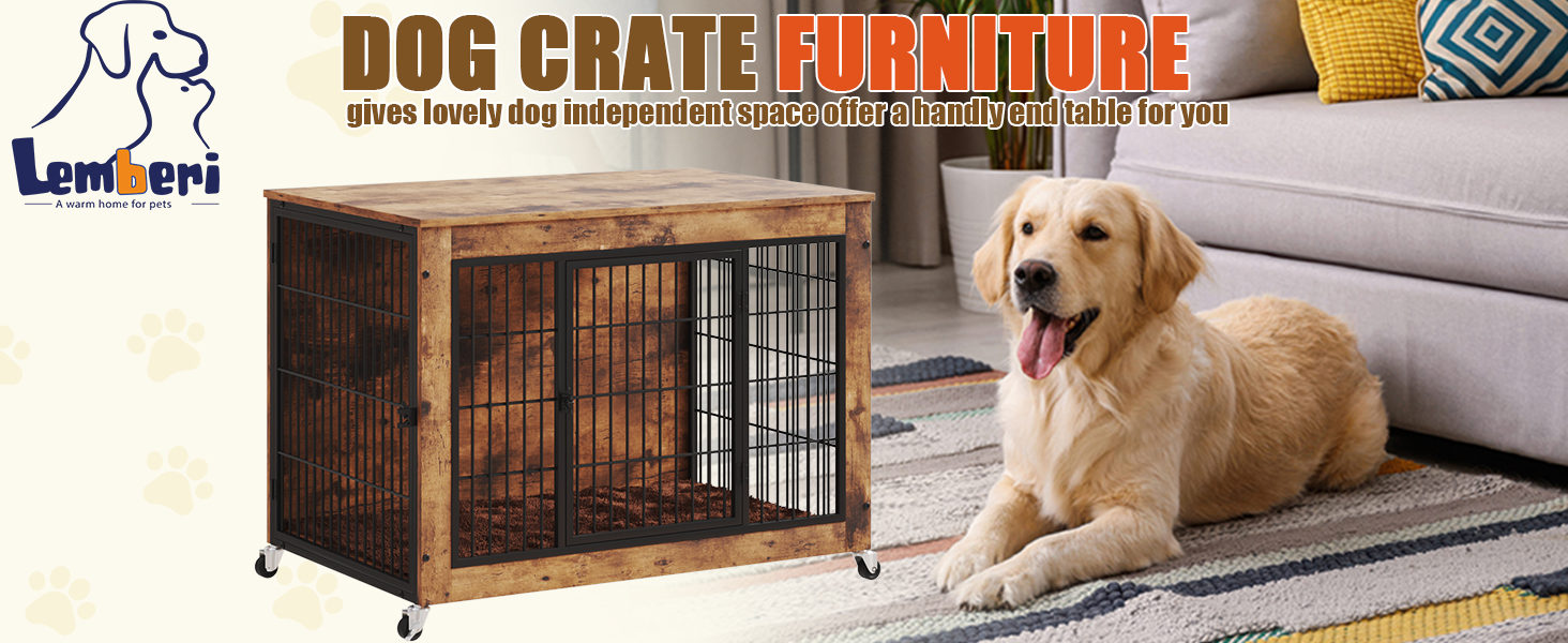 Dog Crate Furniture