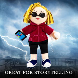 Hand Puppet Stuffed Toy Gift Idea Karen Comedy Plushie Smart Phone Coffee Accessories