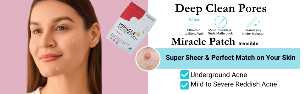 invisible miracle patch for face