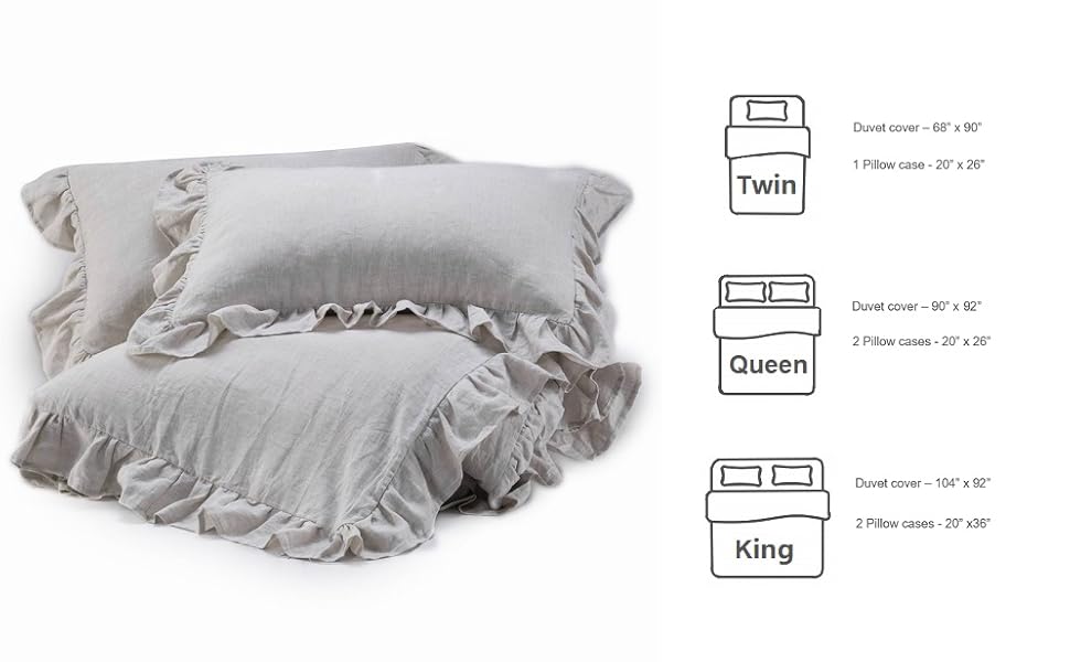linen duvet cover queen 