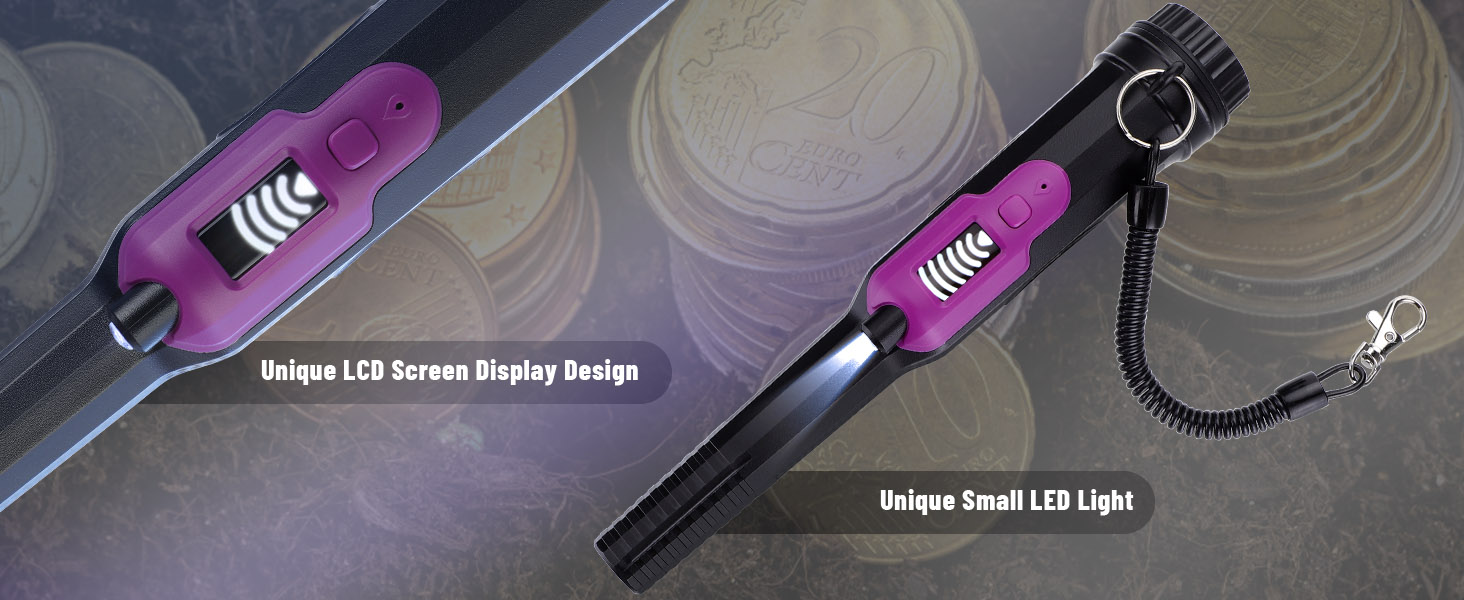 INKBIRDPLUS Metal Detector Pinpointer, IP68 Waterproof Handheld