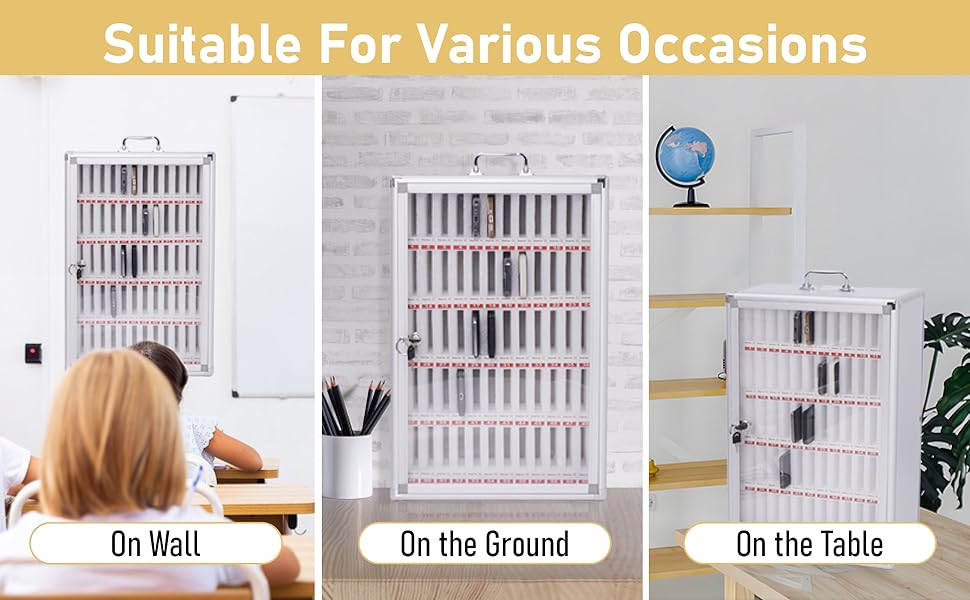 cell phone storage cabinet with lock