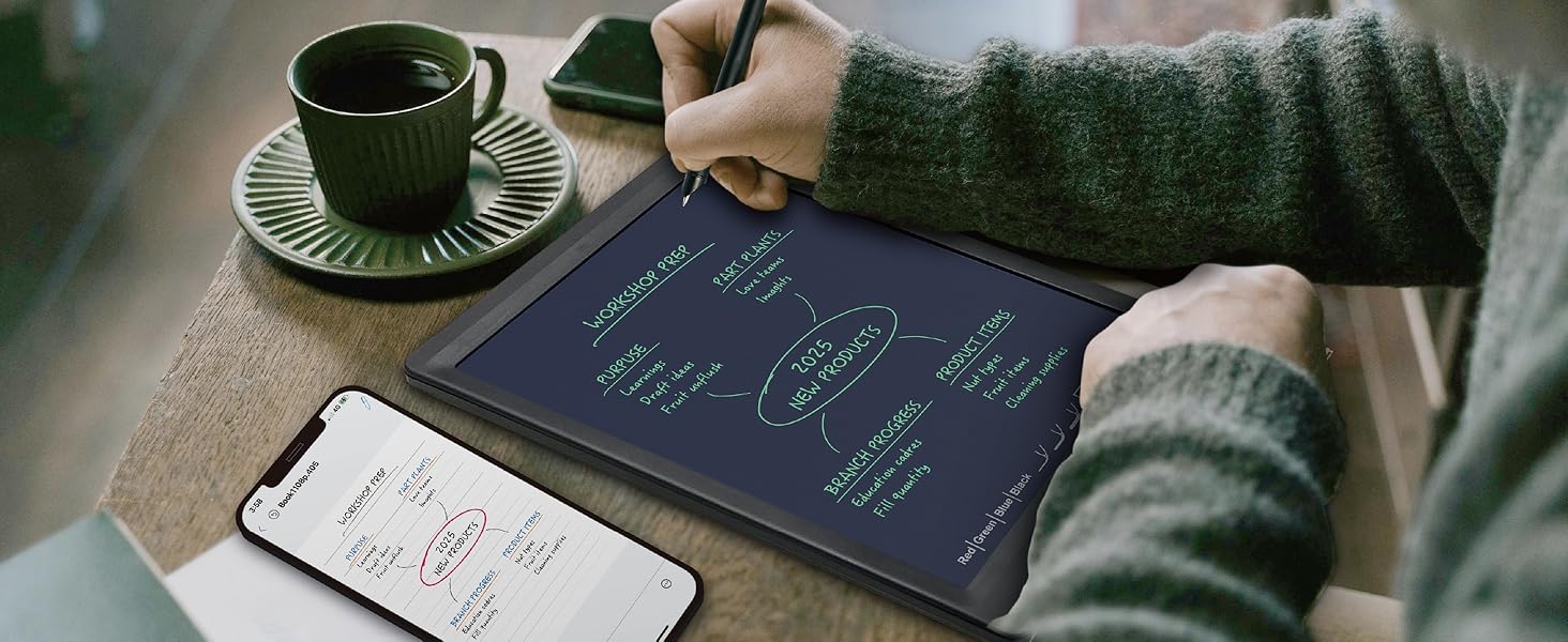 smart pen and notebook