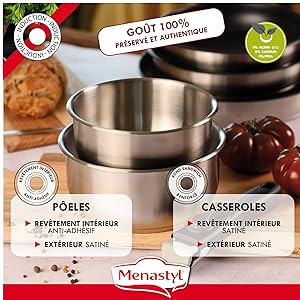 MENASTYL Batterie de cuisine inox amovible 6 pièces IRIS 3 poêles 2 casseroles poignée sécuritaire tous feux Acier inoxy D362565d 23f2 4939 87b7 9cd9f369ab31. CR2,0,1790,1790 PT0 SX300 V1