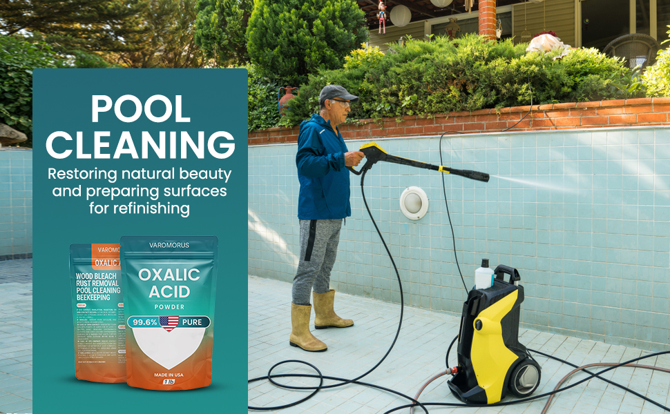 oxalic acid powder, oxalic acid cleaner, wood water stain remover 