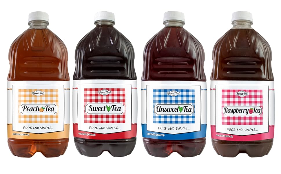 Southern Sweet Tea Company Unsweetened Iced Tea Large 64