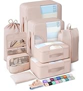 Amazon.com: Veken 8 Set Packing Cubes for Travel, Birthday