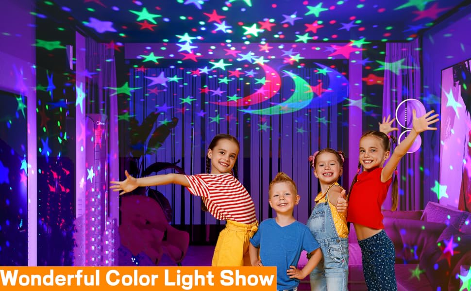 Star Night Light Projector baby night light kids soother