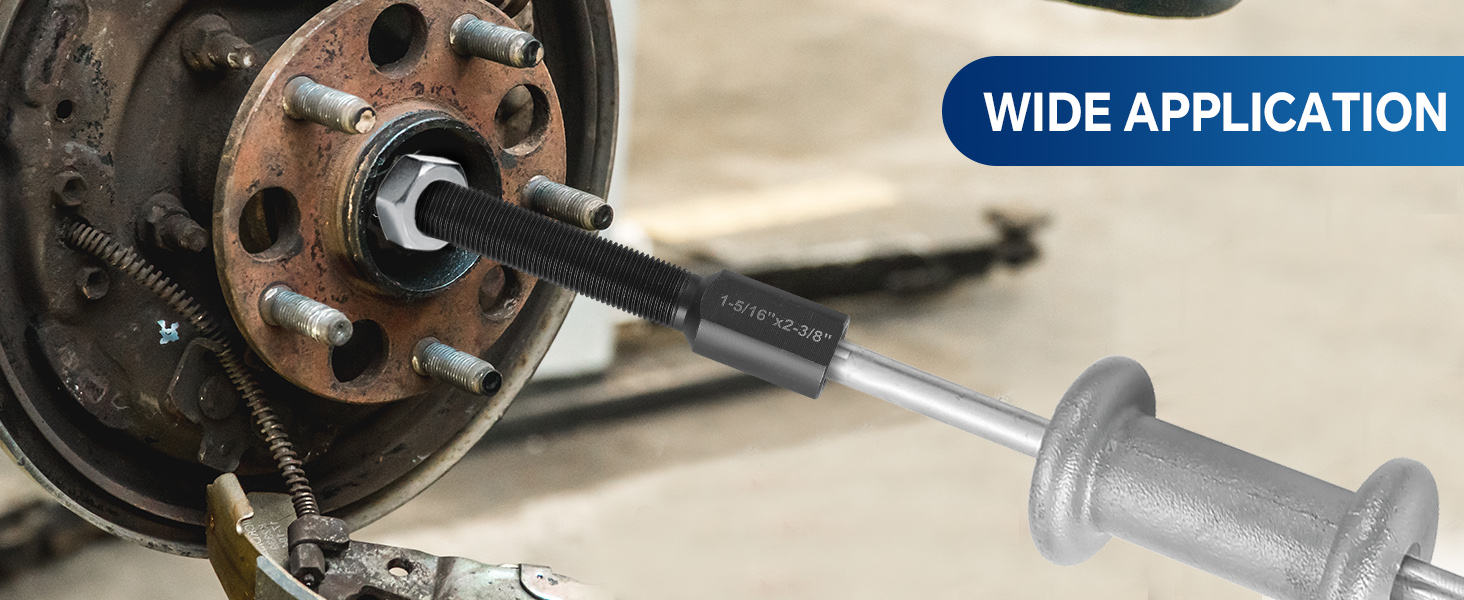 ATPEAM Rear Axle Bearing Remover Puller Tool Kit, 3Piece