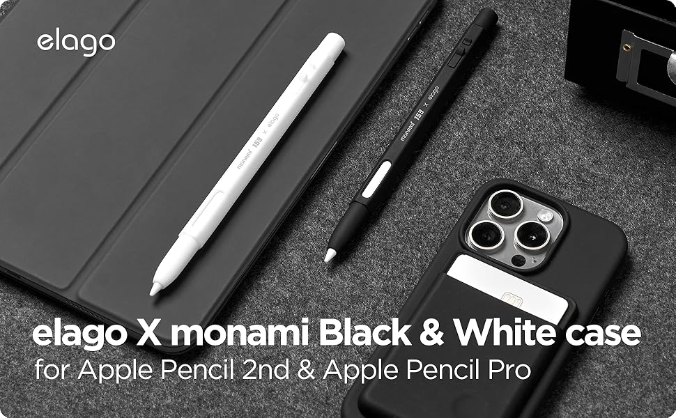 Amazon.com: elago x MONAMI Compatible with Apple Pencil Pro