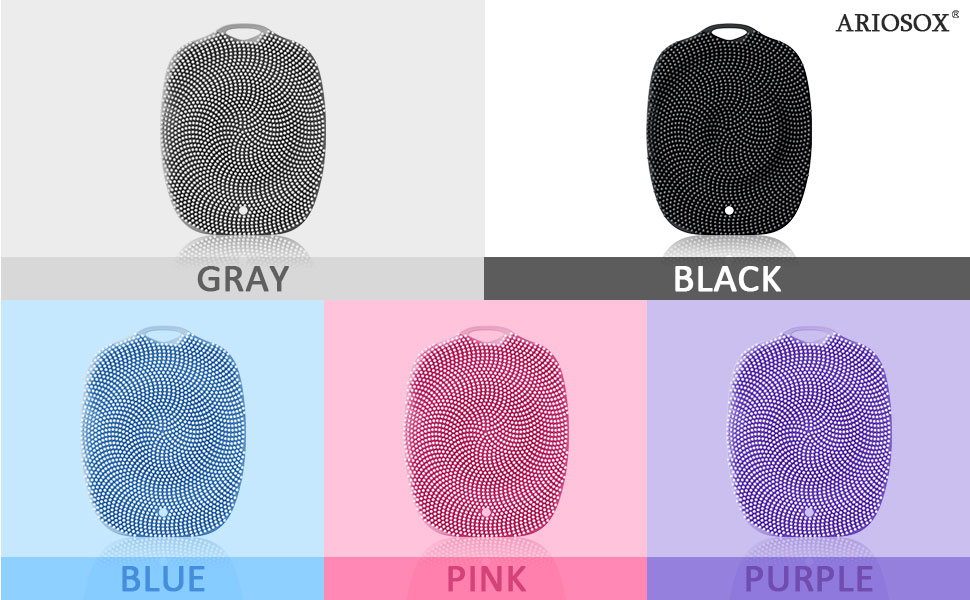 ARIOSOX, Soft Silicone Body Scrubber, Gentle Like a Hand