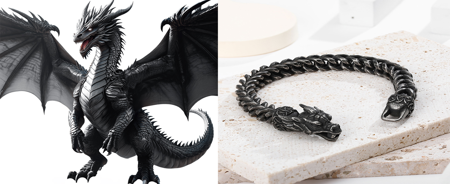 black dragon bracelet