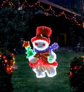 snowman outdoor decor
