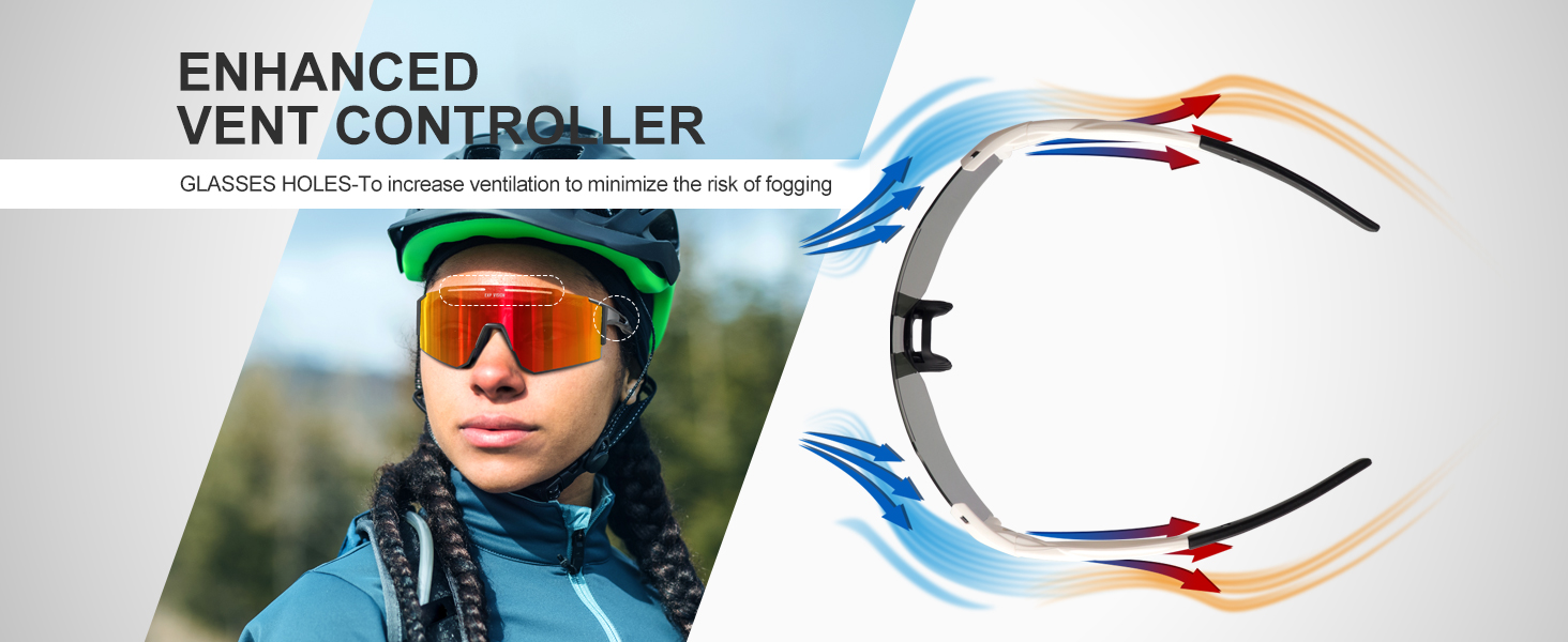 Cycling Sunglasses for Men Women Polarized Sports Sunglasses, Baseball Sunglasses
