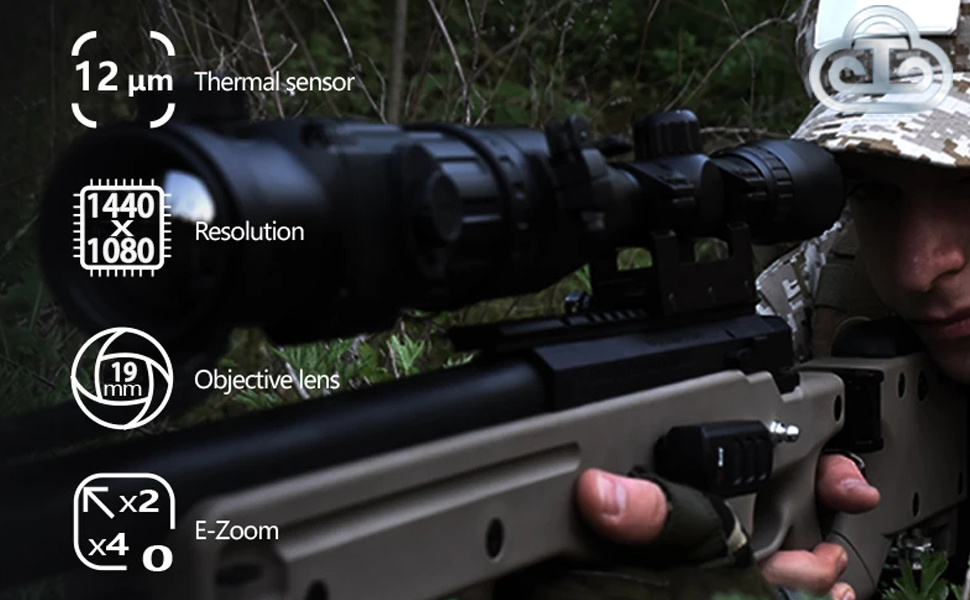 GOYOJO Thermal Scope 384x288, 35 mm, Thermal Imaging Scope