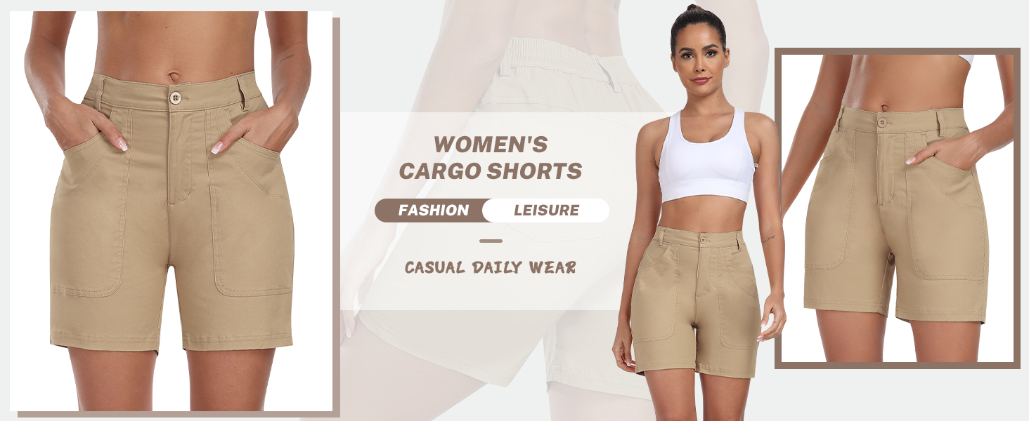 women cargo shorts