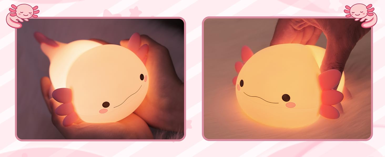 Axolotl Night Light