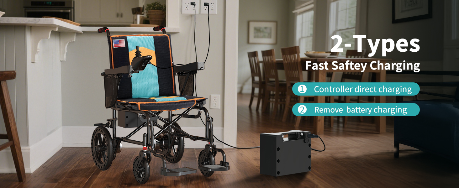 portable powered wheelchair