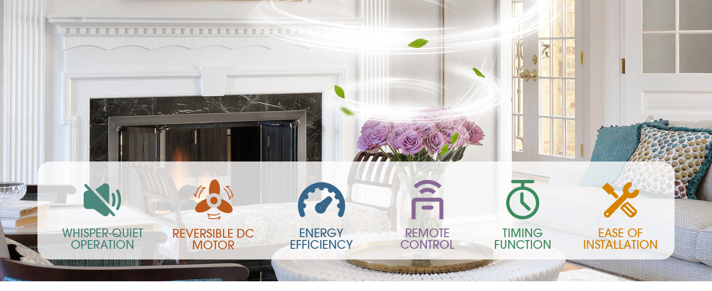 52 INCH CIELING FAN WITHOUT LIGHT