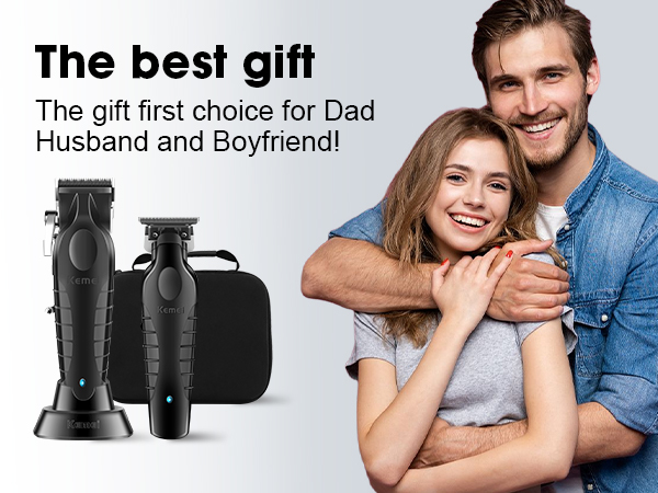 KEMEI Hair Clipper and Trimmer Set Professional Cordless