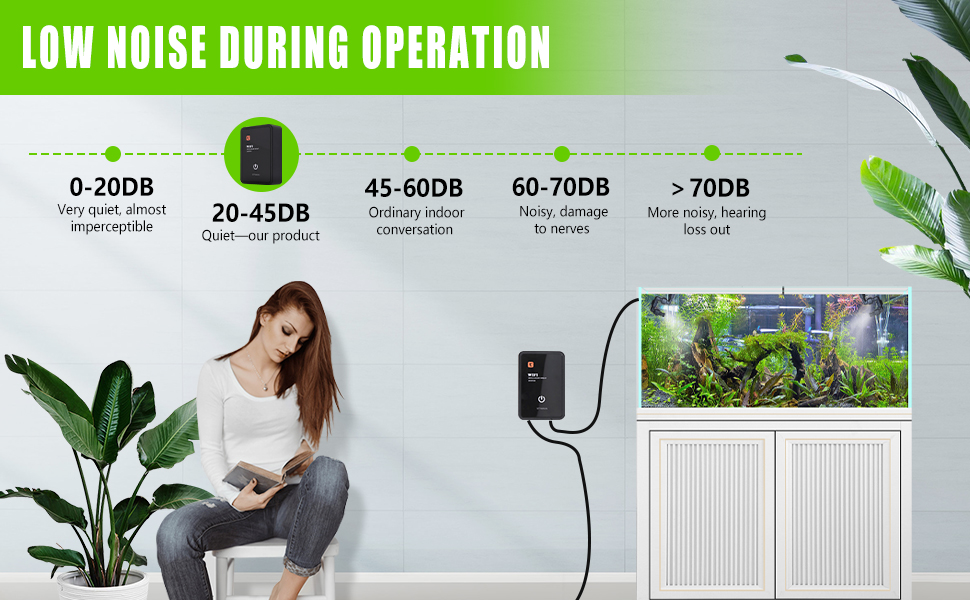 Reptile Mister, WiFi Remote App Control Reptile Humidifiers, Automatic