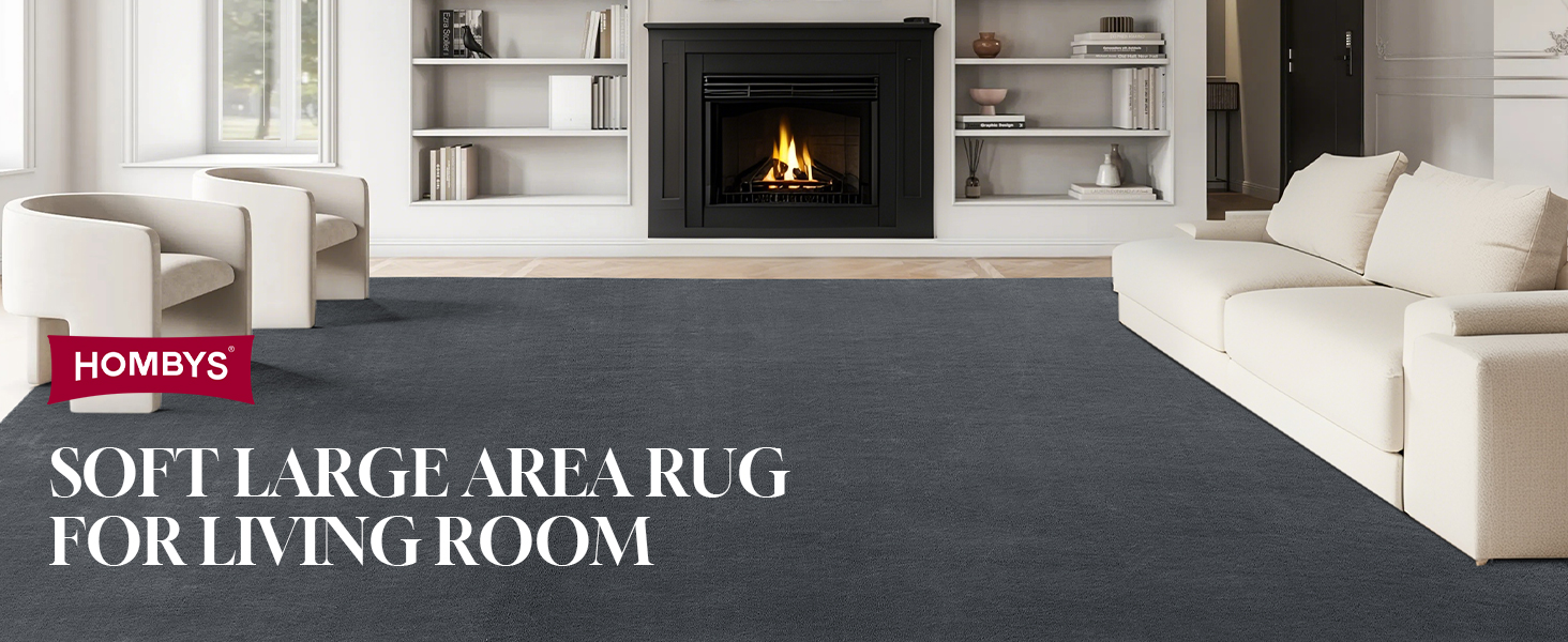 HOMBYS 12x15ft Large Area Rug for Living Room - Fluffy Soft, Non-Shedding Floor Carpet with Non-Slip Backing - Indoor Of D37c2f38 B261 4abb A56b 04c7a9d6932a. CR0,0,1464,600 PT0 SX1464 V1