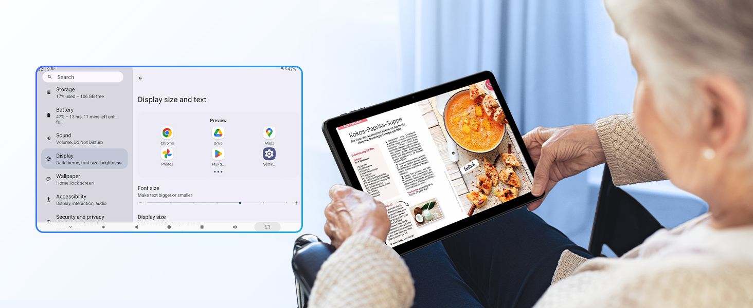 Tablet for adults