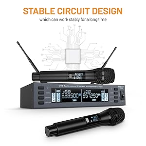 YU-E20 Vocal UHF Wireless Microphone Circuit