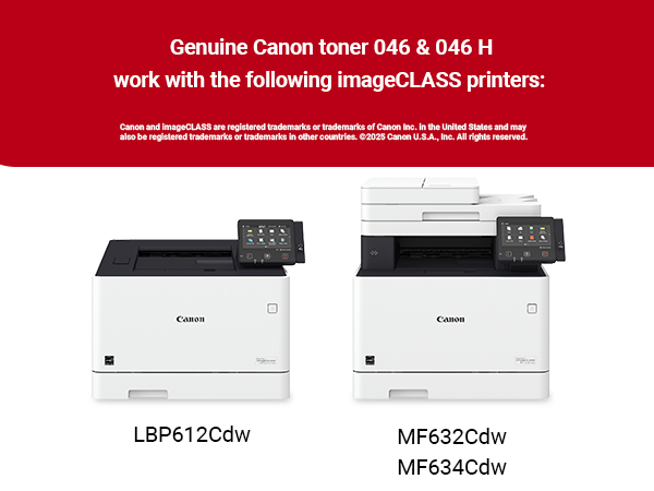 Amazon.com: Canon Genuine 046 Black Toner Cartridge High
