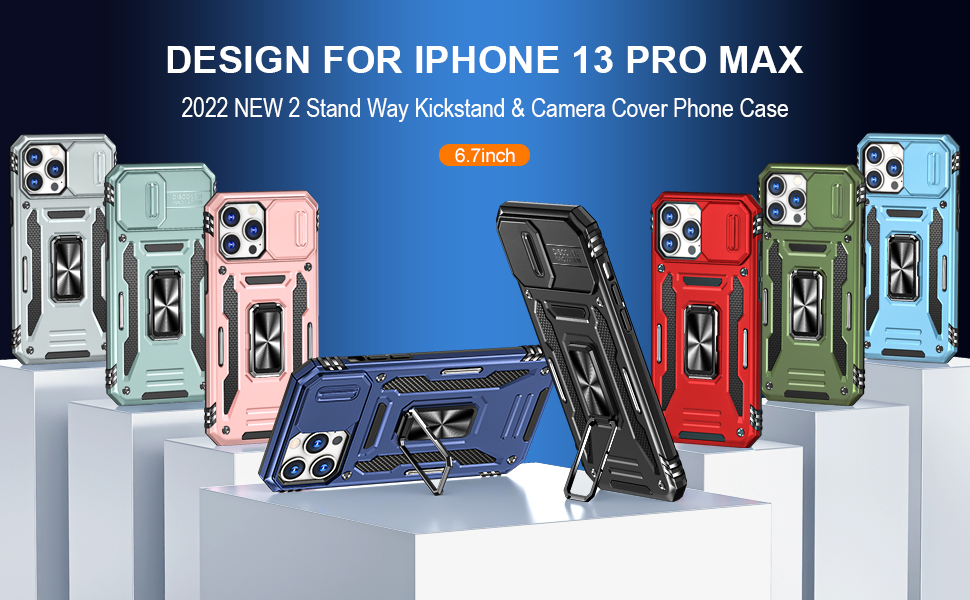 2023 NEW CASE for iPhone 13 Pro Max Case with Stand