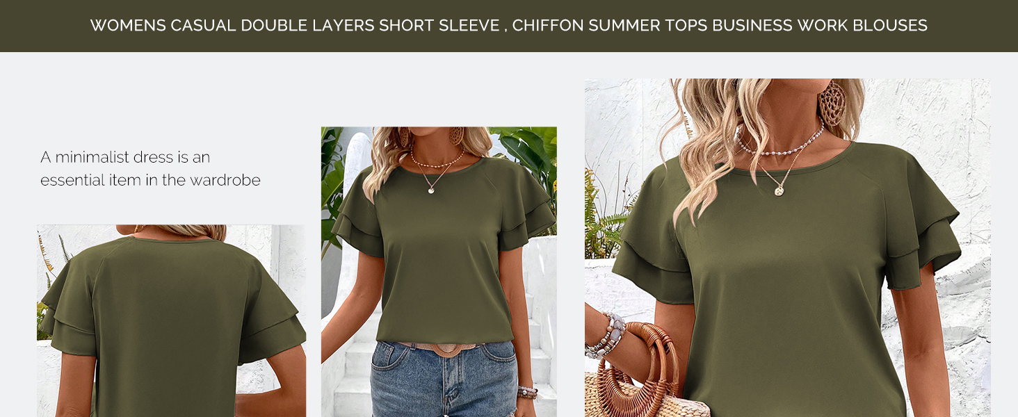 short sleeve tops for women