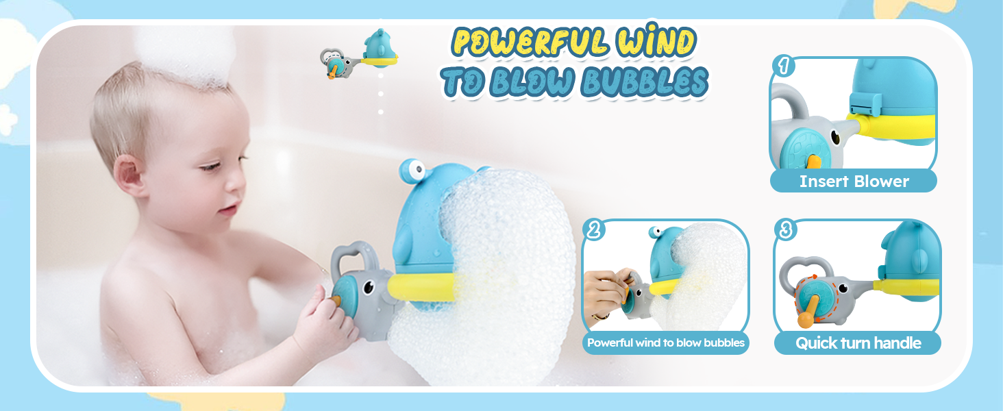 Bath Bubble Machine