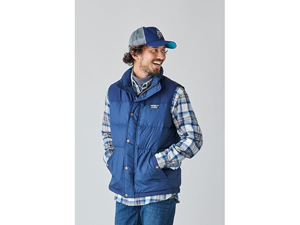 90s　LLBEAN　マウンテンベスト　取り外し可　多機能ポケット　ネイビー　赤 90s LLBEAN マウンテンベスト 取り外し可 多機能ポケット