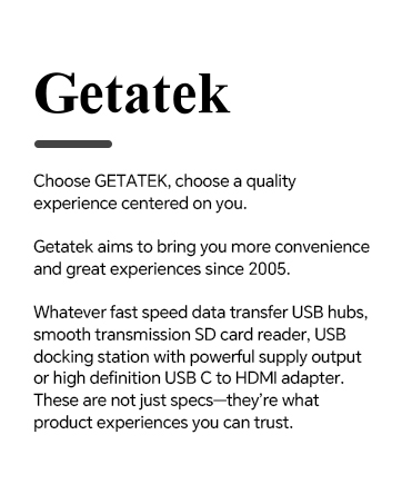 Getatek USB hubs