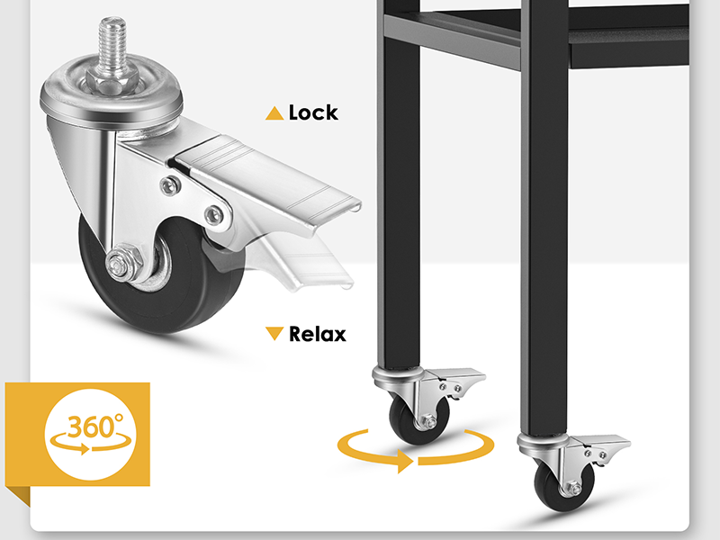 Petrirufun Universal Caster Wheels for Blackstone 28