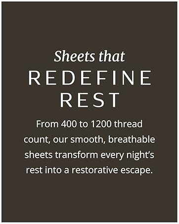 100% Egyptian Cotton Sheets King Size | 400 Thread Count | CEA Gold Seal Certified | Ultra Soft