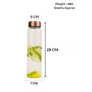 LeCasa - Borosilicate Glass Bottle 1000ML 3034