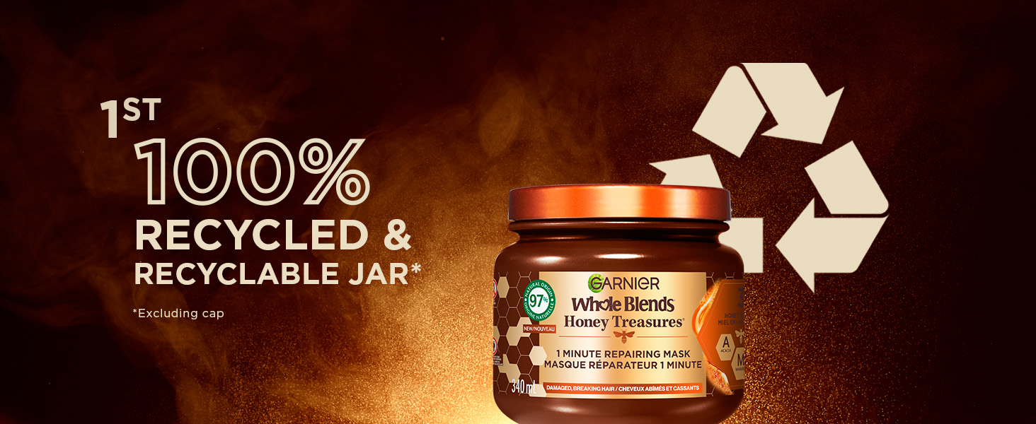 Whole Blends, hair mask, damaged hair, dry hair, split ends, honey, cruelty free