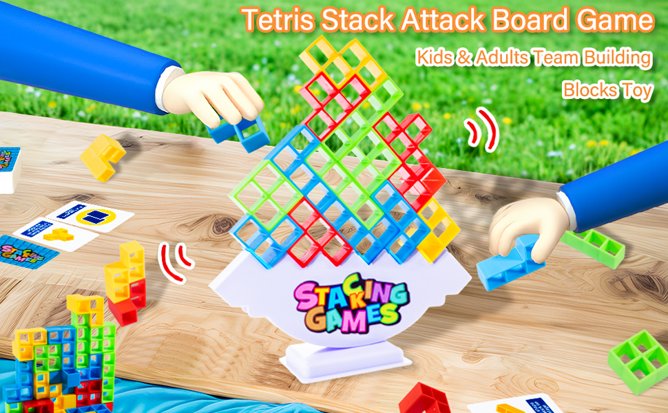 tetra tower game stacking game