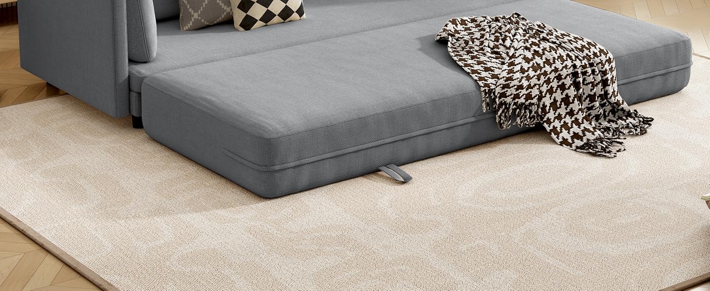 Neoriver Folding Sofa Bed Queen, Sleeper Sofa for 4 Seats